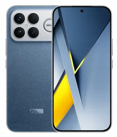 Telefon Mobil Poco F8 Ultra, Procesor Qualcomm SM8850-AC Snapdragon 8 Elite Gen 5, Octa-Core, AMOLED Capacitive touchscreen 6.9inch, 16GB RAM, 512GB Flash, Camera Tripla 50 + 50 + 50 MP, 5G, Wi-Fi, Dual SIM, Android (Albastru)