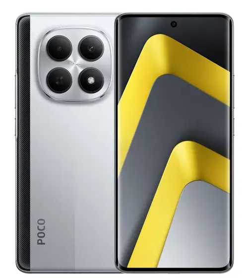 Telefon Mobil Poco M8, Procesor Qualcomm SM6475-AB Snapdragon 6 Gen 3, Octa-Core, Ecran AMOLED 6.77inch, 8GB RAM, 256GB Flash, Camera Duala 50 MP, 5G, Wi-Fi, Dual SIM, Android (Argintiu)