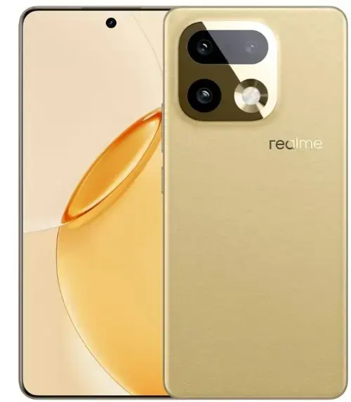 Telefon Mobil Realme 16 Pro+, Procesor Qualcomm SM7750-AB Snapdragon 7 Gen 4 Octa-core, Ecran AMOLED 6.8inch, 12GB RAM, 512GB Flash, Camera Tripla 200 + 50 + 8 MP, Wi-Fi, 5G, Dual SIM, Android (Auriu)