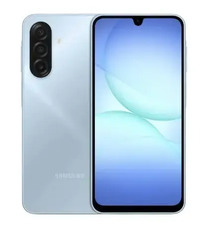 Telefon Mobil Samsung Galaxy A17 4G, Procesor Mediatek Helio G99 Octa core, Super AMOLED 6.7inch, 8GB RAM, 256GB Flash, Camera Tripla 50 + 5 + 2 MP, Wi-Fi, 4G, Dual SIM, Android (Albastru)