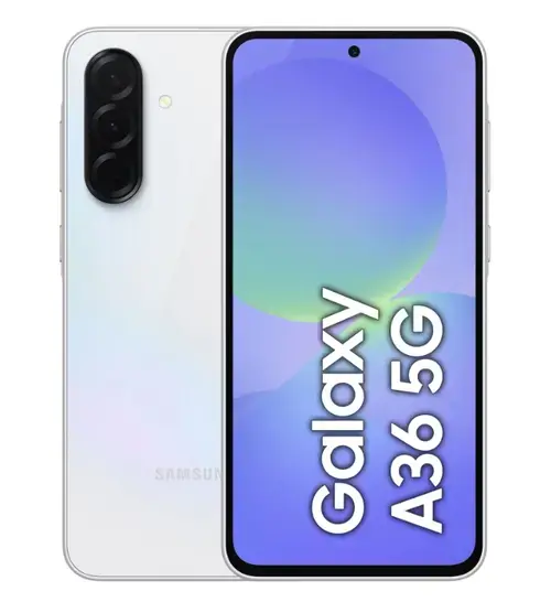 Telefon Mobil Samsung Galaxy A36, Procesor Qualcomm SM6475-AB Snapdragon 6 Gen 3 Octa-Core, Super AMOLED 6.7inch, 6GB RAM, 128GB Flash, Camera Tripla 50+8+5MP, Wi-Fi, 5G, Dual Sim, Android (Alb)