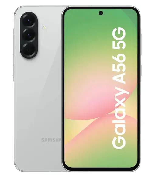 Telefon Mobil Samsung Galaxy A56, Procesor Exynos 1580 Octa-Core, Super AMOLED touchscreen 6.7inch, 8GB RAM, 128GB Flash, Camera Tripla 50+12+5MP, Wi-Fi, 5G, Dual Sim, Android (Gri deschis)