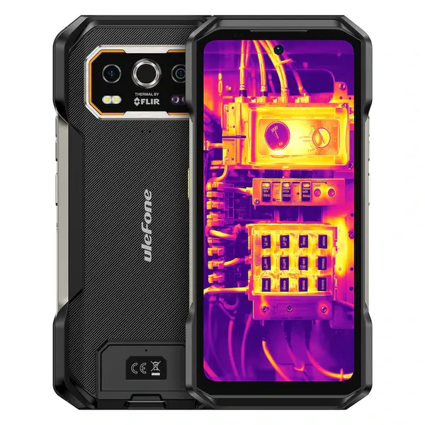 Telefon Mobil Ulefone Armor 27T Pro+, Negru, 5G Camera termica FLIR 3.5, 6.78 FHD+ 120Hz, 24GB RAM (12GB + 12GB extensibili), 256GB ROM, 64MP Night Vision, Android 15, NFC, Dual SIM