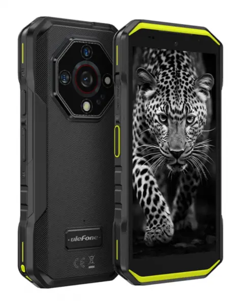 Telefon mobil Ulefone Armor X32, Verde, 4G, 5.65 LCD, 12GB RAM (6GB+6GB extensibili), 128GB ROM, Night Vision, 48MP+16MP, Android 14, Helio G91, WiFi, NFC, 5500mAh, 18W, Dual SIM