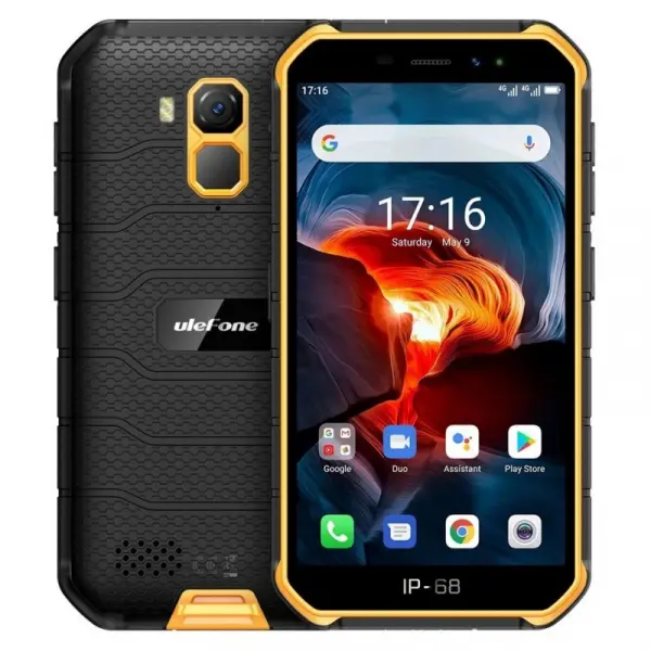 Telefon mobil Ulefone Armor X7 Pro Orange, 4G, IPS 5inch, Resigilat, 4GB RAM, 32GB ROM, Android 10, Helio A20 QuadCore, NFC, 4000mAh, Dual SIM