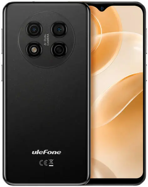 Telefon Mobil Ulefone Note 15, Negru, 3G, Ecran 6.22 HD+, 2GB RAM, 32GB ROM, Camera 8MP, Baterie 4000mAh, Android 12 Go, Face Unlock, Dual SIM