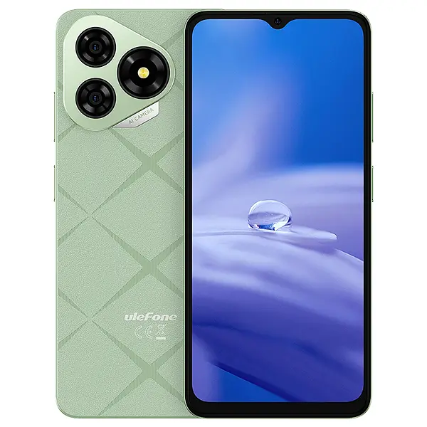 Telefon Mobil Ulefone Note 19, Verde, 4G, 6.56 HD+, Android 14 Go, 6GB RAM (3GB + 3GB extensibil), 32GB ROM, 8MP spate + 5MP fata, 5000mAh, Dual Nano SIM
