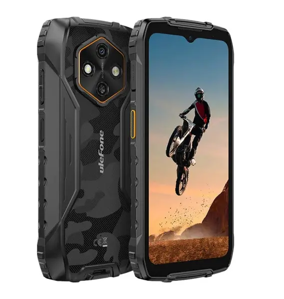 Telefon Mobil Ulefone RugKing 4 Pro, Negru, 4G, 6.56 IPS LCD, 16GB RAM (8GB + 8GB extensibili), 256GB ROM, Android 15, Unisoc T7250, 48MP, Functii AI, 10200mAh, 18W, Dual SIM