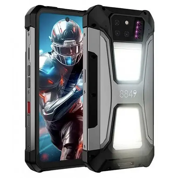 Telefon mobil Unihertz 8849 Shark 3, 5G, 32GB RAM (16GB+16GB extensibili), 512GB ROM+card TF pana la 2TB, 6.73 3K AMOLED 120Hz, Android 14, Night Vision, 11600mAh, NFC, 120W, Dual SIM