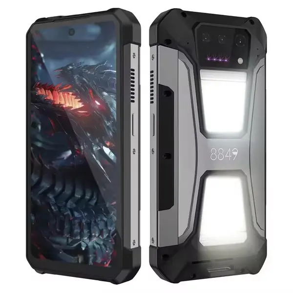Telefon mobil Unihertz 8849 Tank 2 Pro, Proiector laser, 4G, Display FHD+ de 6.81 inch, Memorie RAM: 12GB + 12GB extindere, ROM: 512 GB, camera 100 Mp, Android 14, Baterie 23800 mAh, Dual SIM