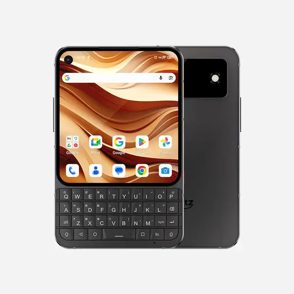 Telefon Mobil Unihertz Titan 2 Elite, Negru, 5G, Tastatura QWERTY, 4.03 AMOLED 120Hz, 12GB RAM, 256GB ROM, Dimensity 7400, 50MP + 50MP Telephoto, 33W Fast Charge, Android 16, NFC, Dual SIM + eSIM
