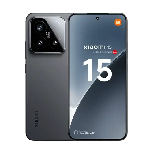 Telefon Mobil Xiaomi 15, Procesor Octa-Core Snapdragon 8 Elite, LTPO AMOLED touchscreen 6.36inch, 12GB RAM, 256GB Flash, Camera Tripla 50+50+50MP, Wi-Fi, 5G, Dual SIM, Android (Negru)