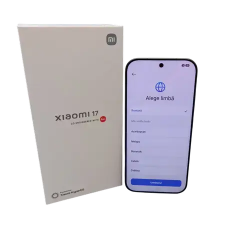 Telefon Mobil Xiaomi 17, Procesor Qualcomm SM8850-AC Snapdragon 8 Elite Gen 5 Octa-Core, LTPO AMOLED touchscreen 6.3inch, 12GB RAM, 512GB Flash, Camera Tripla 50+50+50MP, Wi-Fi, 5G, Dual SIM, Android (Verde)