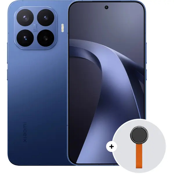 Telefon mobil Xiaomi 17T Pro, 256GB, 12GB RAM, Dual SIM, Deep Blue + Ring Stand