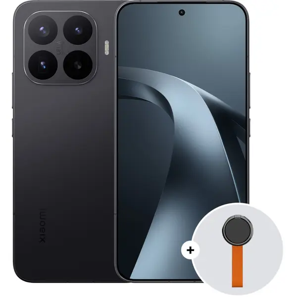 Telefon mobil Xiaomi 17T Pro, 256GB, 12GB RAM, Dual SIM, Negru + Ring Stand