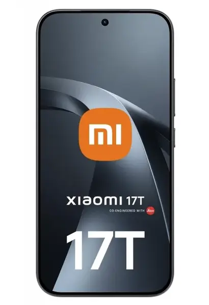Telefon Mobil Xiaomi 17T, Procesor Mediatek Dimensity 8500 Ultra Octa-Core, AMOLED touchscreen 6.59inch, 12GB RAM, 256GB Flash, Camera Tripla 50+50+12MP, Wi-Fi, 5G, Dual SIM, Android (Negru)