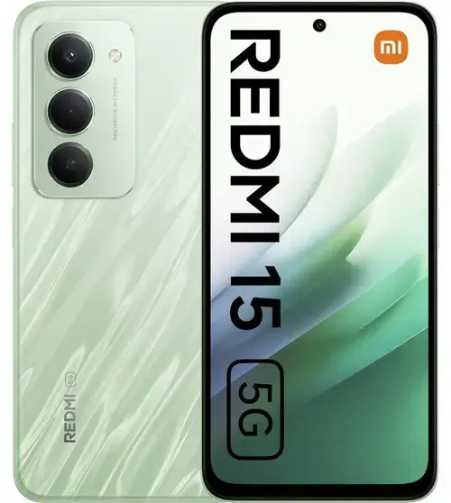 Telefon Mobil Xiaomi Redmi 15, Procesor Qualcomm SM6375 Snapdragon 6s Gen 3 Octa-Core, IPS LCD 6.9inch, 8GB RAM, 256GB Flash, Camera Duala 50 MP, Wi-Fi, 5G, Dual Sim, Android (Verde)
