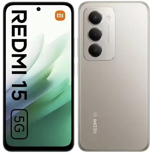 Telefon Mobil Xiaomi Redmi 15, Procesor Qualcomm SM6375 Snapdragon 6s Gen 3 Octa-Core, IPS LCD 6.9inch, 8GB RAM, 256GB Flash, Camera Duala 50 MP, Wi-Fi, 5G, Dual Sim, Android (Gri)