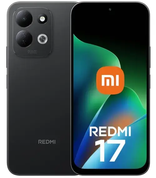 Telefon Mobil Xiaomi Redmi 17, Procesor Mediatek Helio G91 Ultra Octa-Core, IPS LCD 6.9inch, 4GB RAM, 128GB Flash, Camera Duala 50 MP, Wi-Fi, 4G, Dual Sim, Android (Negru)