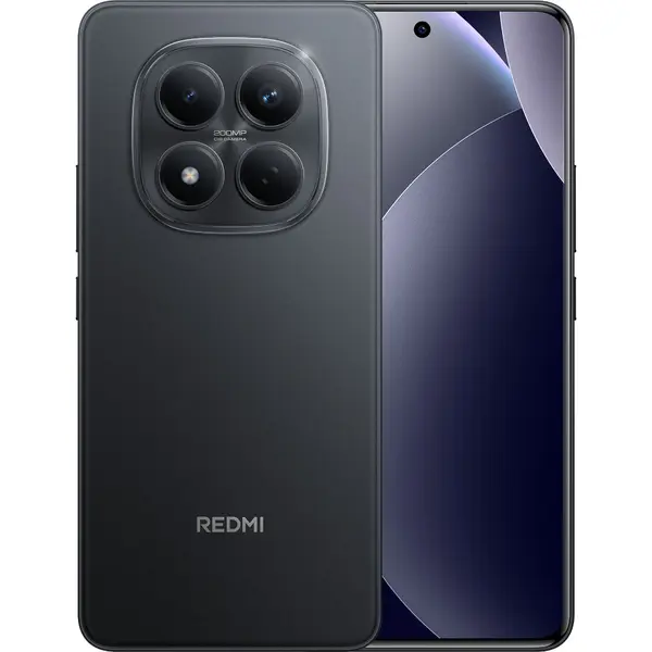 Telefon mobil Xiaomi Redmi Note 15 Pro, 256GB, 8GB RAM, Dual SIM, Black + Ring Stand