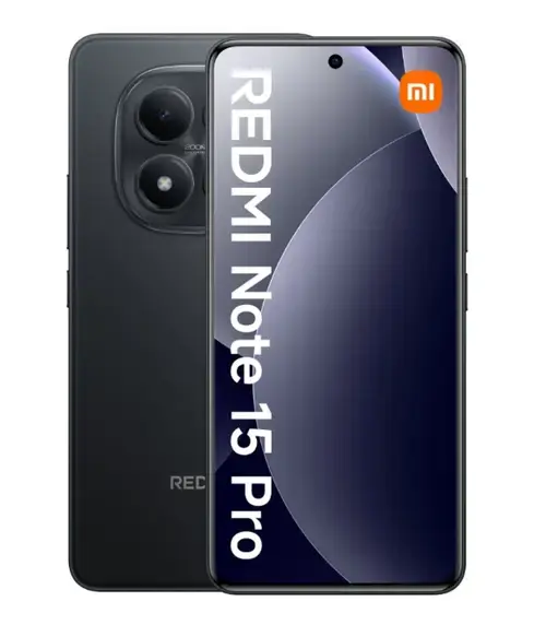 Telefon Mobil Xiaomi Redmi Note 15 Pro 4G, Procesor Mediatek Helio G200 Ultra Octa-Core, AMOLED 6.77inch, 8GB RAM, 256GB Flash, Camera Duala 200+8 MP, Wi-Fi, 4G, Dual Sim, Android (Negru)
