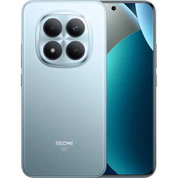 Telefon mobil Xiaomi Redmi Note 15 Pro+ 5G, 256GB, 8GB RAM, Dual SIM, Glacier Blue + Ring Stand