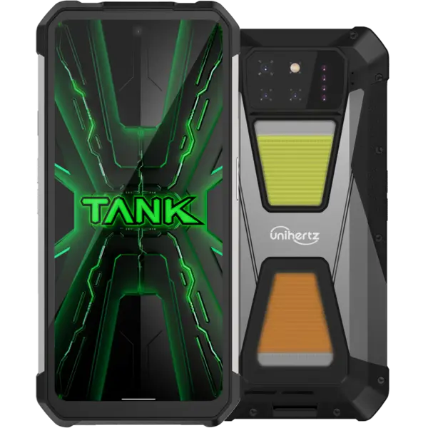 Telefon rezistent Unihertz 8849 Tank 3s, 5G, 6.79 120Hz, Dimensity 8200, 12GB RAM, 256GB, NFC, Video Proiector, Android 14