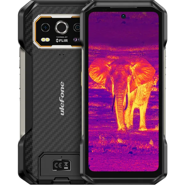 Telefon rugged Ulefone Armor 27T Thermal by FLIR, 4G, 6.78 120Hz, Helio G99, 12GB RAM, 256GB, NFC, Android 15