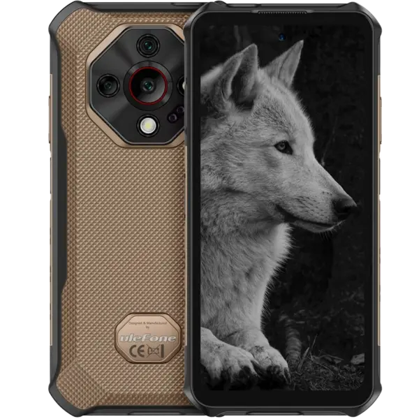 Telefon rugged Ulefone Armor X16 Pro, 5G, Dimensity 6300, 6.56 120Hz, 8GB RAM, 256GB, NFC, 10360mAh, Android 15, Gold
