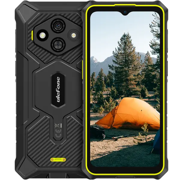 Telefon rugged Ulefone RugKing 3 Pro, 4G, 6.56 HD+, Octa-Core T7250, 8GB RAM, 128GB, NFC, Android 15, Green