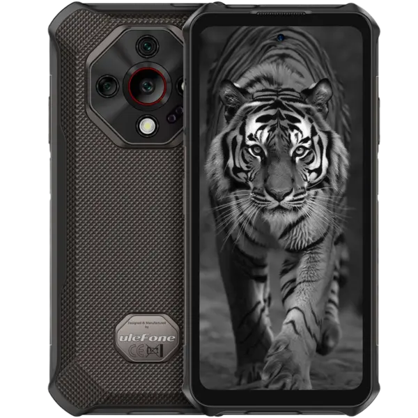 Telefon Ulefone Armor X16, 4G, Helio G91, 6.56-inch 120Hz, 6GB RAM RAM, 128GB, NFC, 10360mAh, Android 15, Black