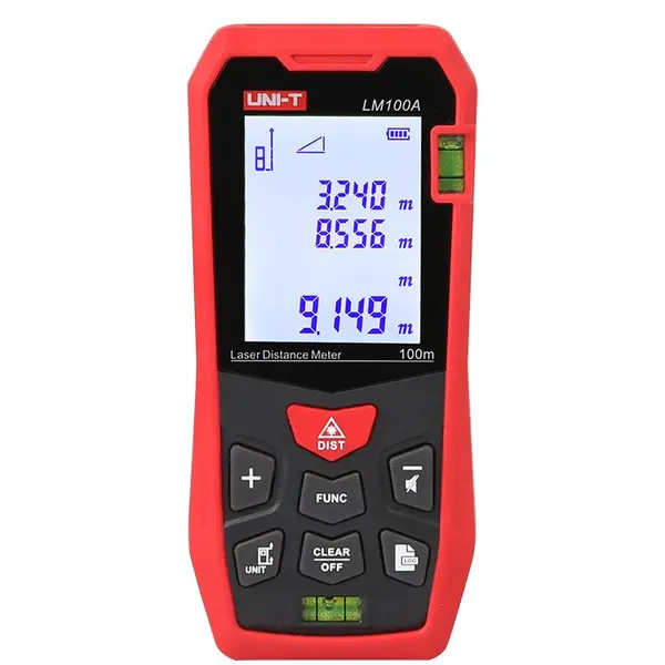 Telemetru digital cu laser, 100m, LM100A UNI-T TELEM-LSR-LM100A-UNIT