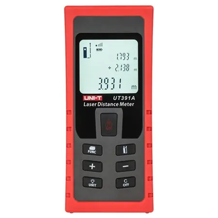 Telemetru Digital Uni-T UT391, Masurare Distante 0.1-60m, Afisaj LCD, Portabil