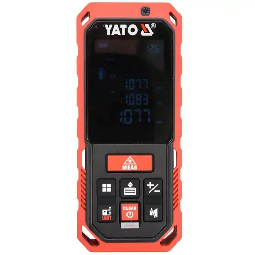 Telemetru laser Yato YT-73127, LCD, 0.2-60 m