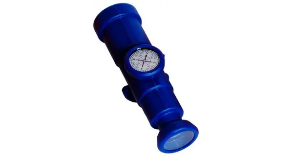 Telescop cu busola pentru spatii de joaca, albastru