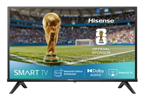 Televizor LED Hisense 101 cm (40inch) 40A4Q, Full HD, Smart TV, WiFi, CI+