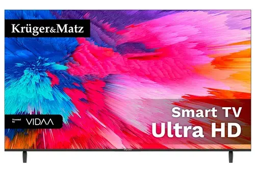 Televizor LED Kruger&Matz 165 cm (65inch) KM0265UHD-V3, Ultra HD 4K, Smart TV, WiFi, CI+