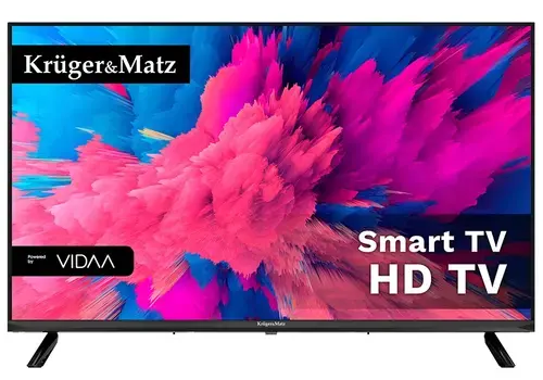 Televizor LED Kruger&Matz 80 cm (32inch) KM0232-V3, HD Ready, Smart TV, WiFi, CI+