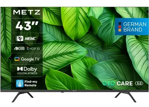 Televizor LED Metz 109 cm (43inch) 43MUF7000Z, Ultra HD 4K, Smart TV, WiFi, CI+