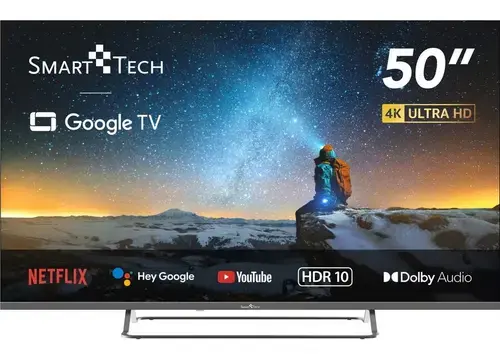 Televizor LED Smart Tech 127 cm (50inch) 50UG02V, Ultra HD 4K, Smart TV, WiFi, CI+