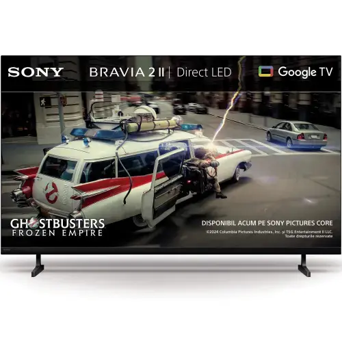 Televizor LED Sony BRAVIA 2 II 127 cm (50inch) 50S25M2, Smart Google TV, 4K Ultra HD, Clasa E (Model 2026)