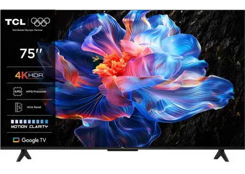 Televizor LED TCL 190 cm (75inch) 75P6K, Ultra HD 4K, Smart TV, WiFi, CI+