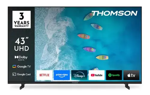 Televizor LED Thomson 109 cm (43inch) 43UG4S15, Ultra HD 4K, Smart TV, WiFi, CI+
