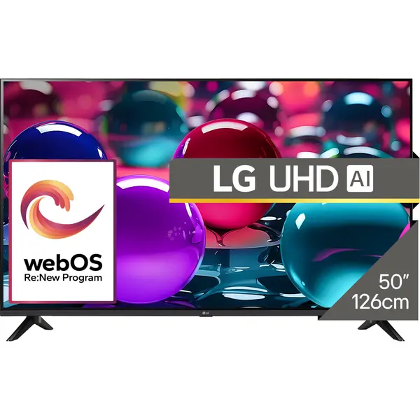 Televizor LG LED 50UA73003LA, ULTRA HD 4K, Smart, HDR, 126 cm, Clasa G