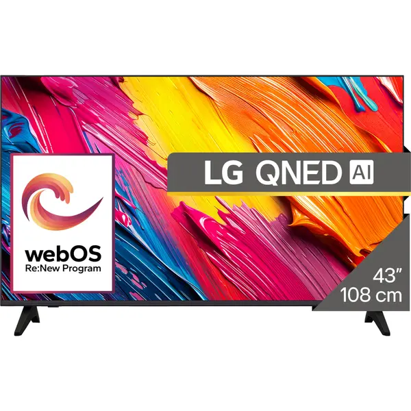 Televizor LG QNED 43QNED70A6A, 108 cm, 4K Ultra HD, Clasa G