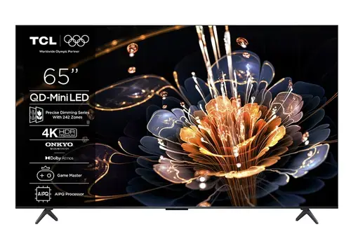 Televizor Mini LED TCL 165 cm (65inch) 65C69KS, Ultra HD 4K, Smart TV, WiFi, CI+