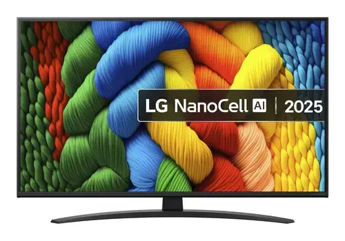 Televizor NanoCell LED LG 109 cm (43inch) 43NANO81A6A, Ultra HD 4K, Smart TV, WiFi, CI