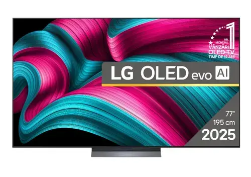 Televizor OLED LG 195 cm (77inch) OLED77C51LA, Ultra HD 4K, Smart TV, WiFi, CI+