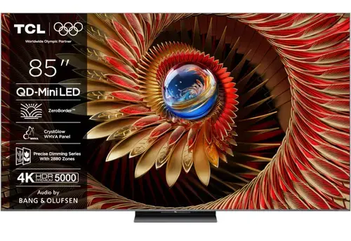 Televizor QD-MiniLED TCL 216 cm (85inch) 85Q8C, Ultra HD 4K, Smart TV, WiFi, CI