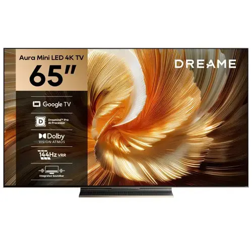 Televizor QLED MiniLED Dreame 165 cm (65inch) 65S100, Ultra HD 4K, Smart TV, WiFi